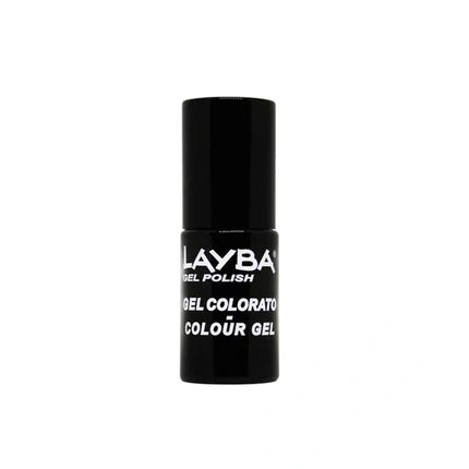 Gel Polish Layla Layba Polish UV Semi-Permanent Afterglow Nail Gel Enamel 610, sticlă neagră