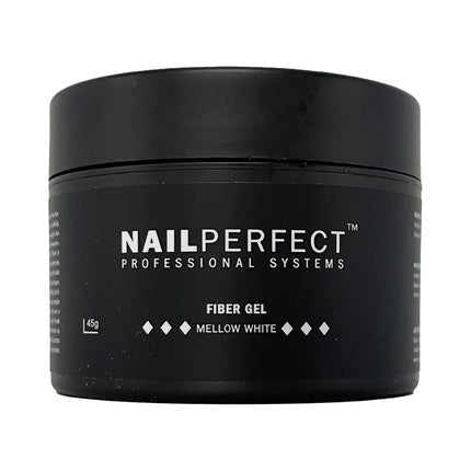 Gel Fiber Nail Perfect Mellow White 45g