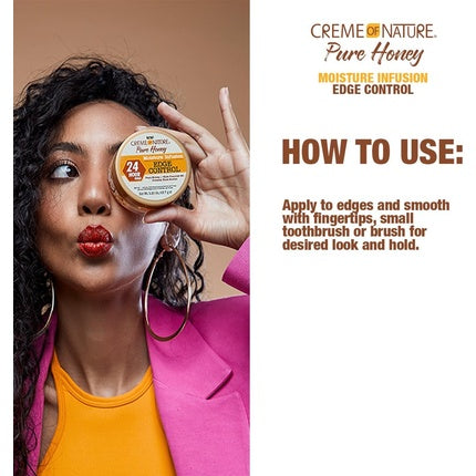 Gel fixare păr, Creme of Nature, Pure Honey, 63.7 g
