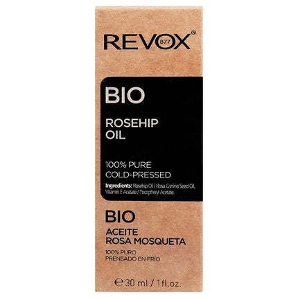 Ulei de corp, Revox B77, Bio Rosehip, 100% Pur, 30ml