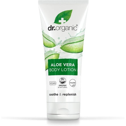 Loțiune Dr Organic Aloe Vera pentru piele uscată, 200 ml
