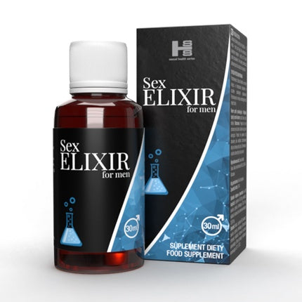 Supliment Dietar Sexual Health Series Sex Elixir pentru Bărbați, 15ml