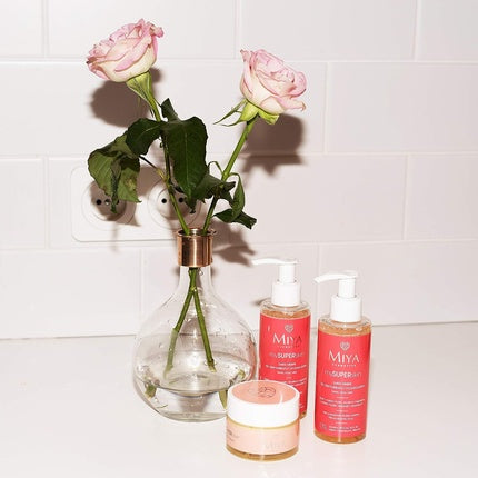 Ulei demachiant, Miya Cosmetics, 140ml, zmeură și migdală dulce