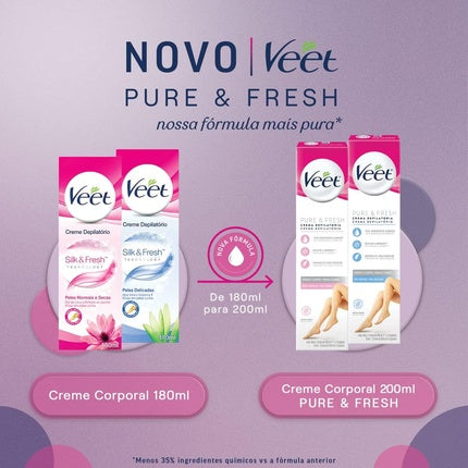 Crema depilatoare, Veet, Normal, 200ml