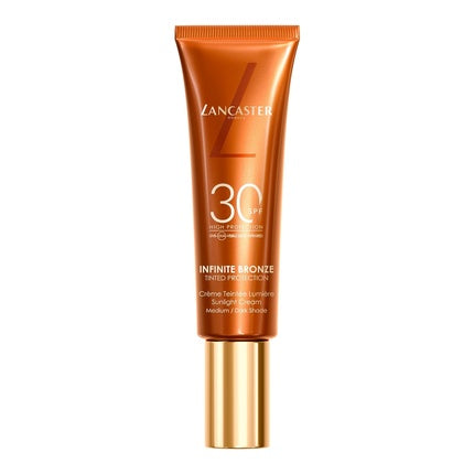 Crema protectie solara SPF30, Lancaster Infinite Bronze, Medium/Dark, 50ml