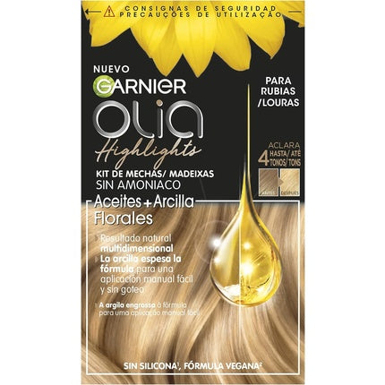 Vopsea de păr permanentă Garnier Olia, blond, fără amoniac