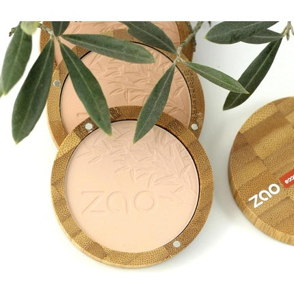Pudră Compactă Zao Organic Makeup, Bambus Cappuccino 304, 10g