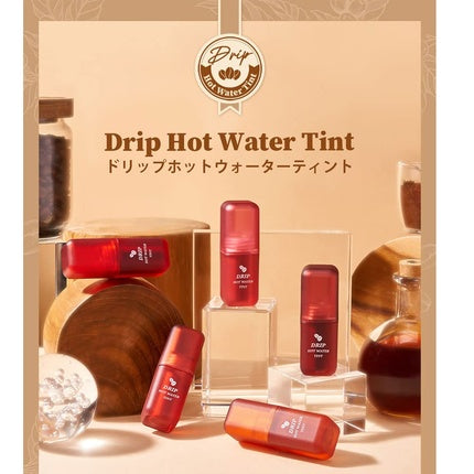 Bard, Black Rouge Drip Hot Water Tint LV7, ruj lichid, portocaliu