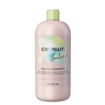 Șampon Inebrya Ice Cream Balance, roz, 1000 ml