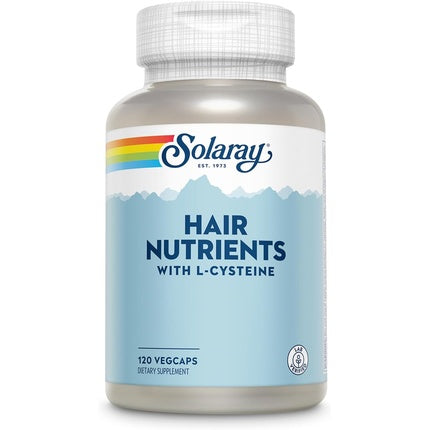 Supliment nutritiv pentru păr, Solaray, 120 capsule