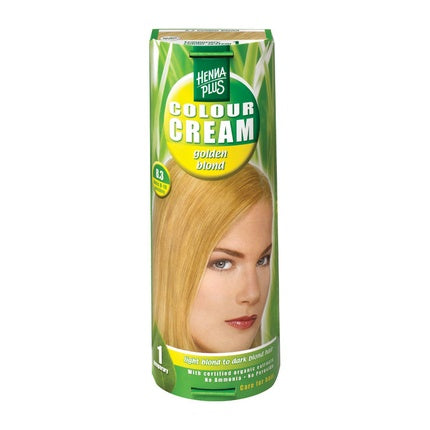 Vopsea de păr Hennaplus Colour Cream 83 Golden Blond, 99g