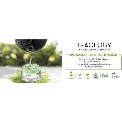 Cremă față Teaology Gingiber 50ml, alb, cutie