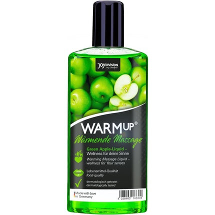 Ulei masaj, Joydivision, WARMup Apple Green, 150ml