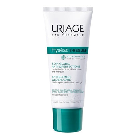 Cremă hidratantă pentru ten gras predispus la acnee, Uriage Hyseac 3-Regul