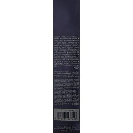Creion contur buze, Dior, Rouge Contour 999, roșu