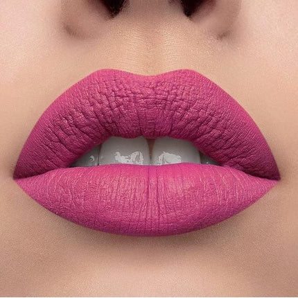 Ruj Cremă Mat, Mulac Cosmetics, FLAMINGO, Textură Pastel, Fuchsia