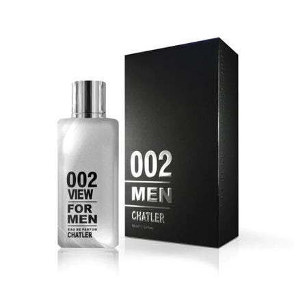Parfum, Chatler, 002 View For Men, 100 ml, alb