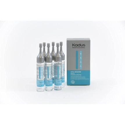 Set tratamente căderea părului, Kadus, Vital Booster, alb-turcoaz