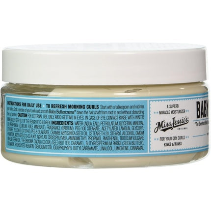 Cremă Hidratantă pentru Păr, Miss Jessie's Baby Butter Creme, 236.59ml, Textură cremoasă