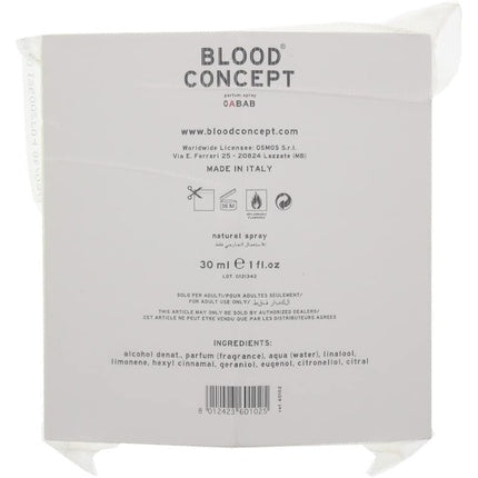 Parfum, Blood Concept, Eau de Parfum, 30 ml