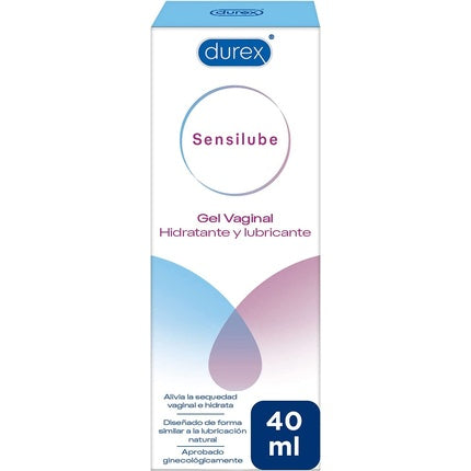 Lubrifiant pe bază de apă, Durex, Sensilueta, 40ml