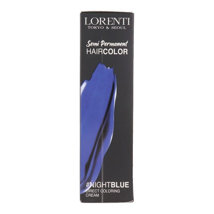 Vopsea de păr semi-permanentă Lorenti Night Blue, 200 ml