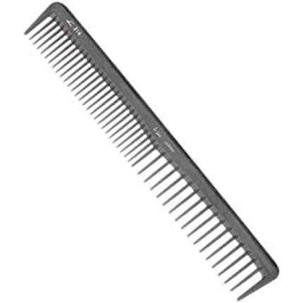 Pieptene de tuns Fejic Carbon Cutting Comb 214, negru, 180mm