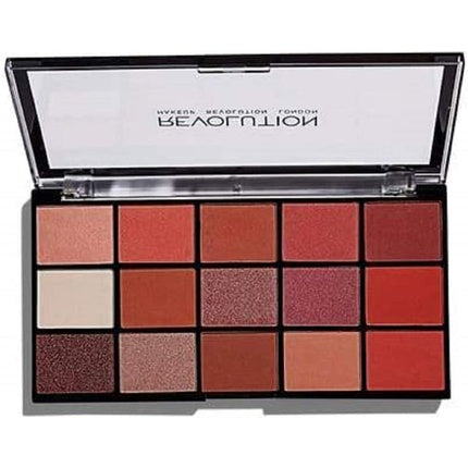 Paletă farduri de pleoape, Makeup Revolution, ReLoaded Marvellous Mattes, 19g