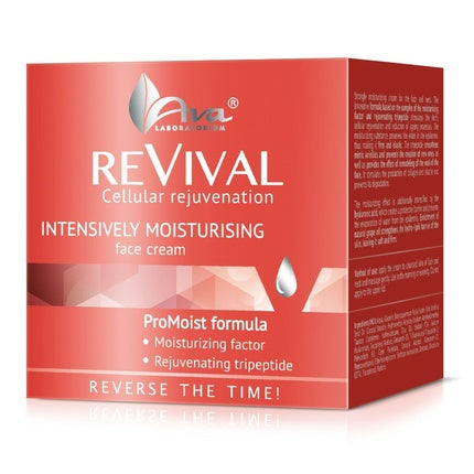 Cremă Față, Ava Laboratorium ReVival, hidratantă, 75g