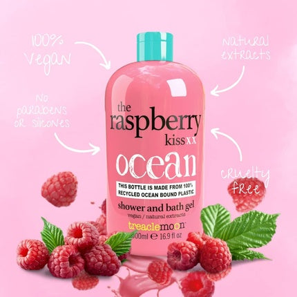Gel de duș, Treaclemoon, The Raspberry Kiss, 500ml