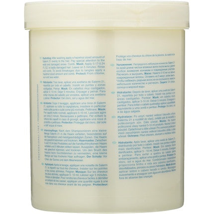 Salerm Cosmetics 21 Silk Protein Leave-in Conditioner, 1000ml