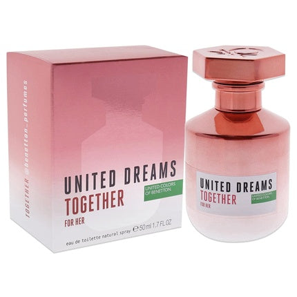 Parfum, United Colors of Benetton, United Dreams Together, 50 ml, roz