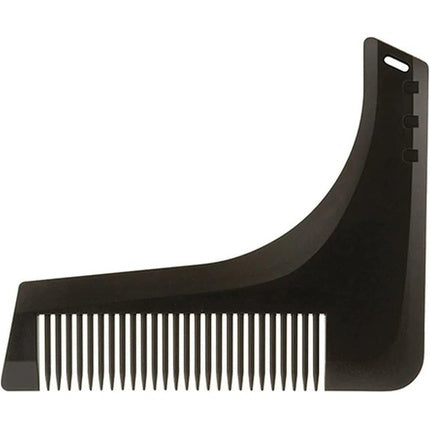Pieptene barbă Xanitalia Pro Beard Comb, negru, plastic