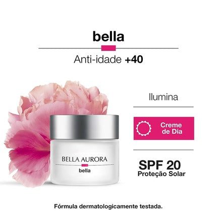 Cremă de zi, Bella Aurora, bella, 50ml, alb