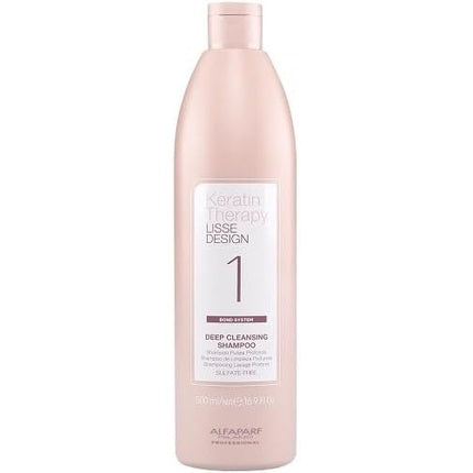 Șampon Alfaparf Milano Keratin Therapy Lisse Design Deep Cleansing, 500ml