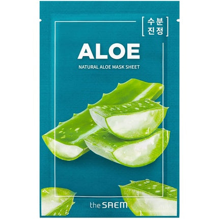 Mască Hidratantă cu Aloe Vera, The Saem, Natural Aloe Mask Sheet