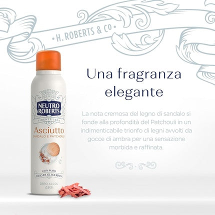 Deodorant spray, Neutro Roberts, Sandalwood, 150ml