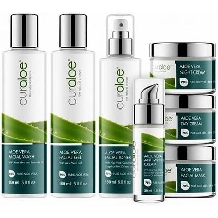 Cremă de noapte, Curaloe, 50 ml, aloe vera, 70%