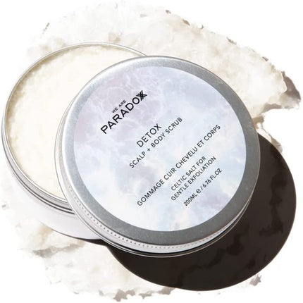 Scrub pentru Scalp și Corp, We Are Paradoxx, Detoxifiere cu Sare Celtică, 200g