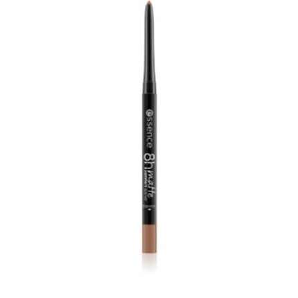 Creion buze Essence 8h Matte Comfort cu finisaj mat și ascuțitor