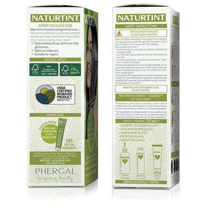 Vopsea de păr permanentă Naturtint, Castañu deschis 5N, 158 g