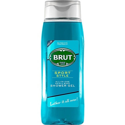 Gel si sampon, Brut, Sport Style, 500ml