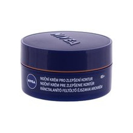 Cremă de noapte NIVEA Anti-rid 65+, hidratantă, 50 ml