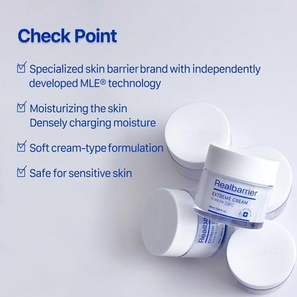 Cremă de zi Real Barrier Extreme Cream Light, 50 ml