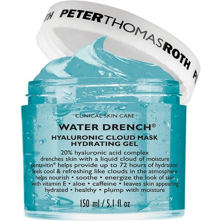 Mască Hidratantă cu Acid Hialuronic, Peter Thomas Roth, Water Drench Cloud Mask, 150 ml