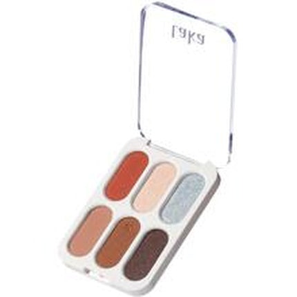 Palette ochi, Laka Forever6 Eye Palette - 01 Beginning, culori neutre, capacitate 7g