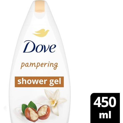 Gel de duș, Dove, Shea Butter, 500 ml, vanilie