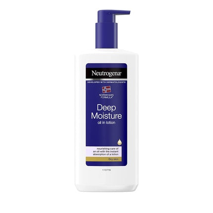 Lotiune de corp, Neutrogena, cu ulei pentru piele uscata, 400 ml