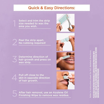 Benzi depilatoare, Sally Hansen, Snip & Use, față și corp