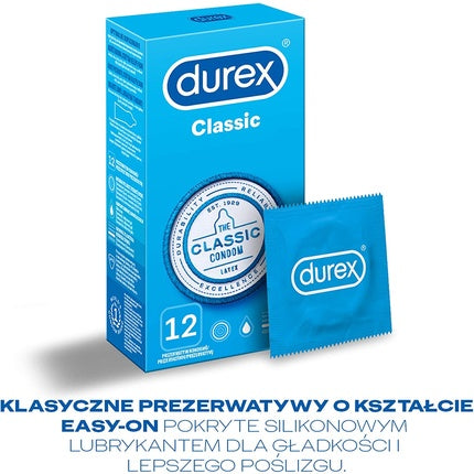 Prezervative Durex Classic, 12 bucăți
